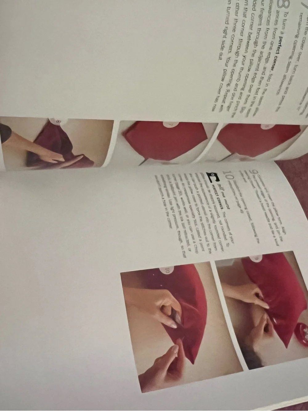Beginners sewing guide book